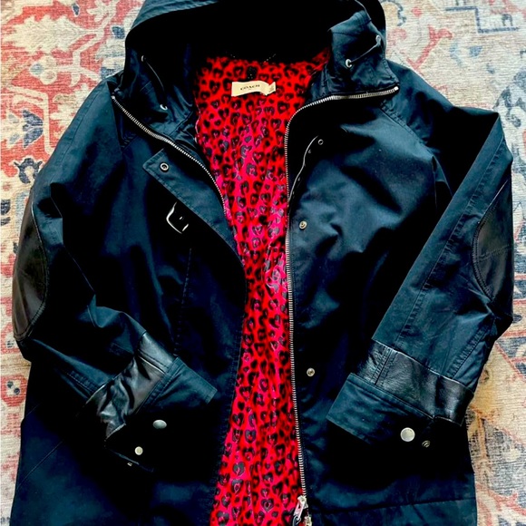 Coach women’s cotton and leather jacket - Picture 4 of 10